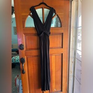 Chic Black Maxi Dress